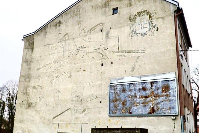Historyczny mural w Braniewie odzyska blask
