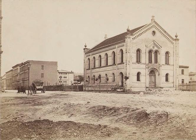 Stara Synagoga - zburzona na początku XX wieku