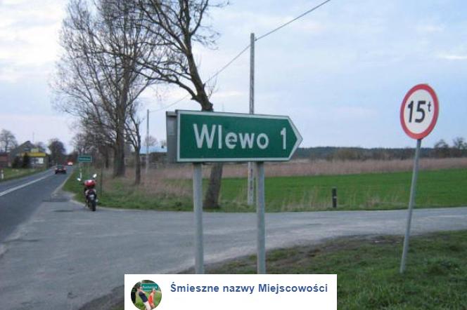 Najśmieszniejsze nazwy polskich miejscowości - Pupki, Wlewo, Swornegacie