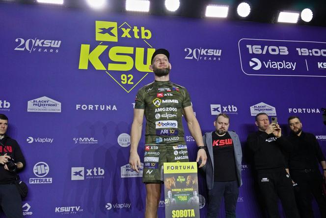 Oficjalne ważenie zawodników przed XTB KSW 92 w Gorzowie