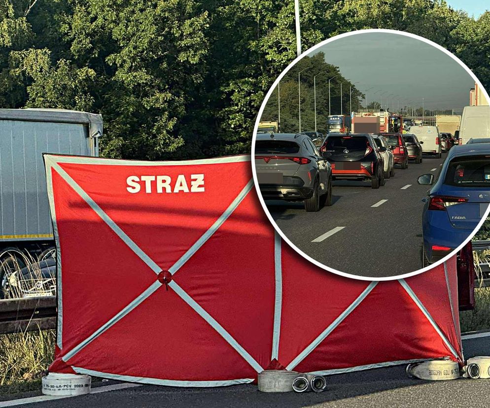 Tragedia na A4 w Rudzie Śląskiej. Nie żyje kierowca toyoty