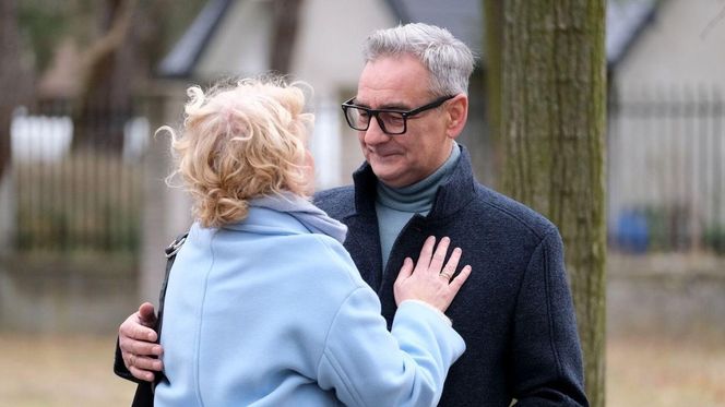 	M jak miłość odc. 1866. Marta (Dominika Ostałowska), Jacek Milecki (Robert Gonera)