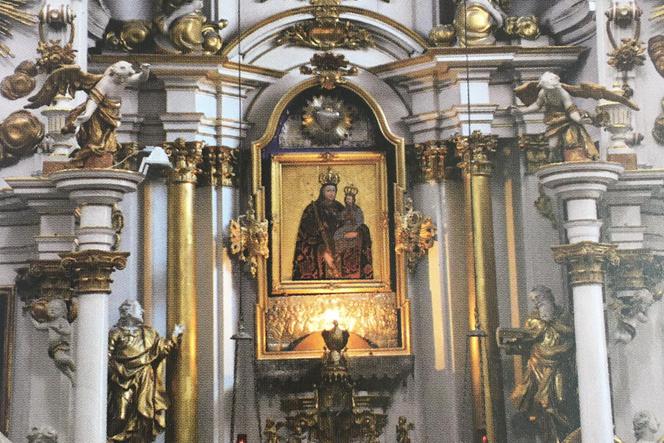 Cudowny obraz w Sanktuarium Matki Bożej Dobrej Rady