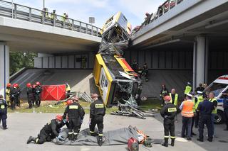 Śmiertelny wypadek na moście Grota-Roweckiego. Jest wyrok dla kierowcy autobusu [WIDEO, ZDJĘCIA]
