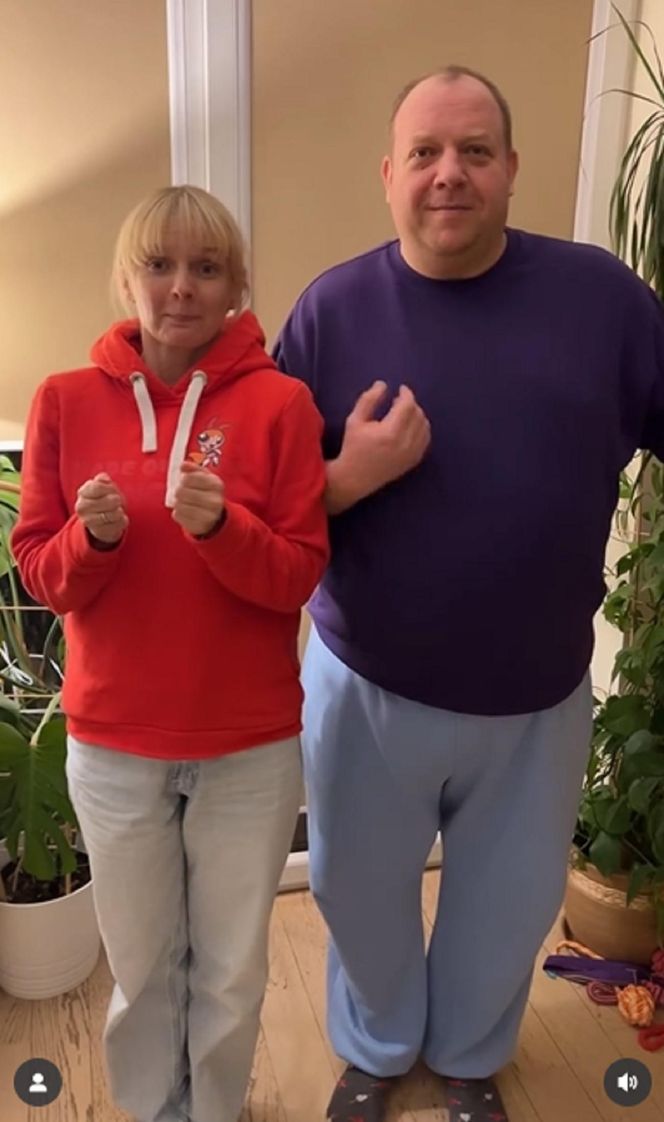 Ewelina Kudeń-Nowosielska i Bartłomiej Nowosielski prywatnie na Instagramie