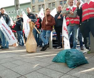  Protest górników w Warszawie 4.11.2022