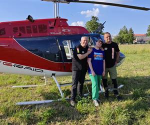 Lot helikopterem - akcja charytatywna 