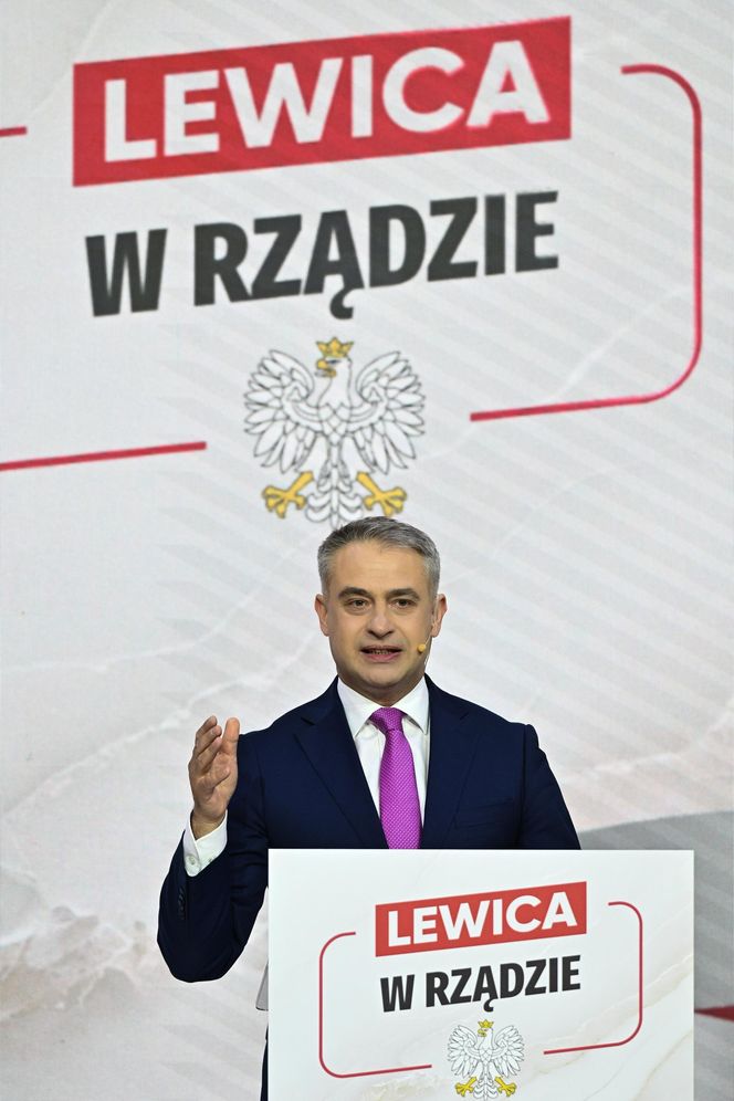  Konwencja rządowej Lewicy w Hotelu Belotto w Warszawie