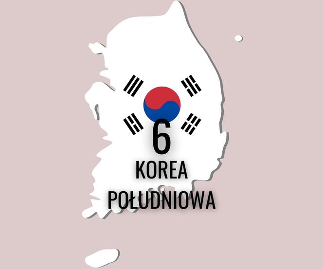 6. Korea Południowa
