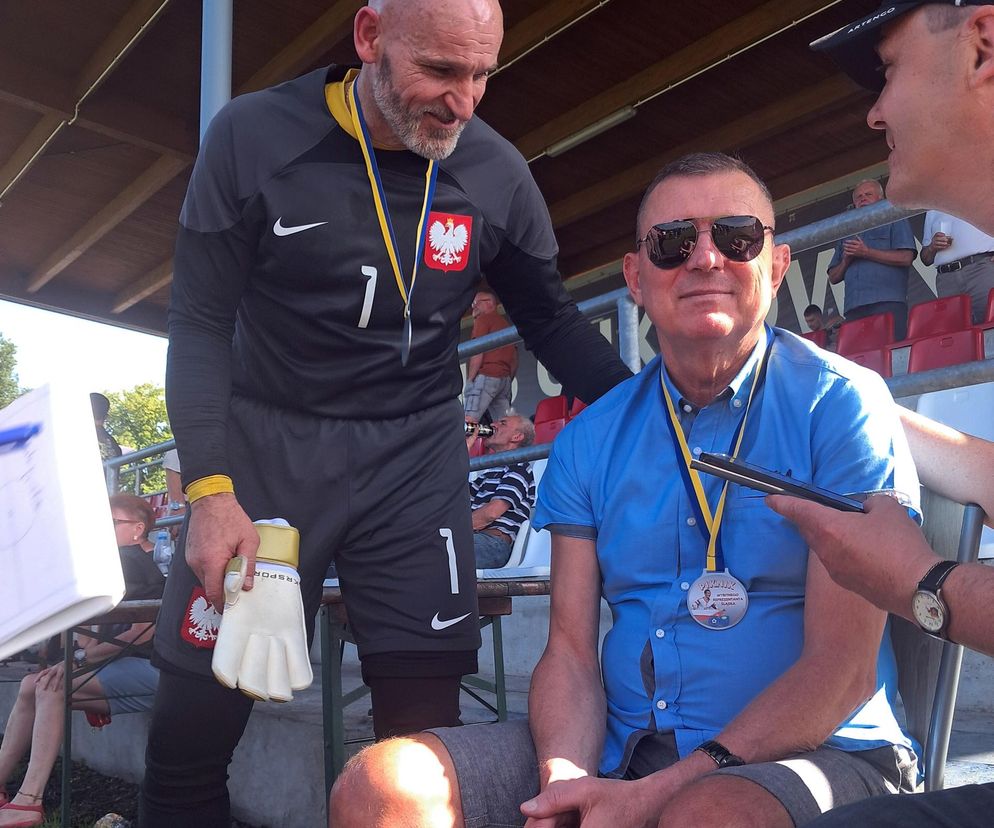 Srebrni z Barcelony zagrali dla Ryszarda Stańka. Legendarny medalista igrzysk walczy z chorobą