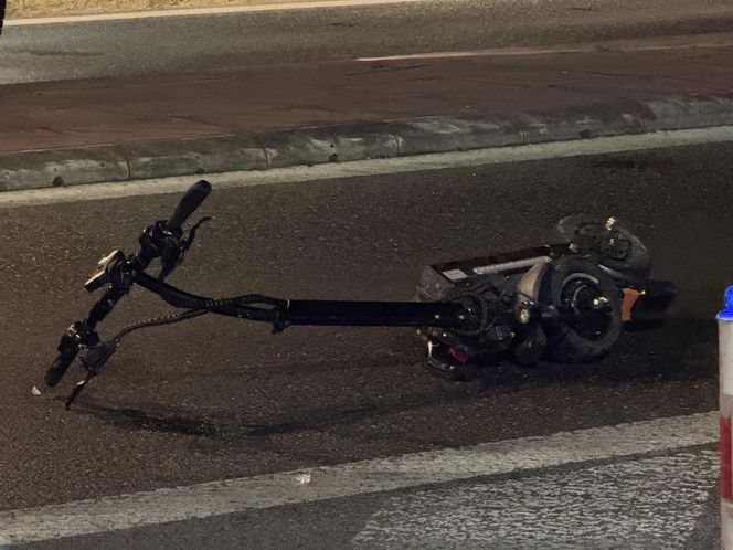 Błonie. Wjechali hulajnogą elektryczną prosto pod tira. Nie mieli szans, zaginęli na miejscu