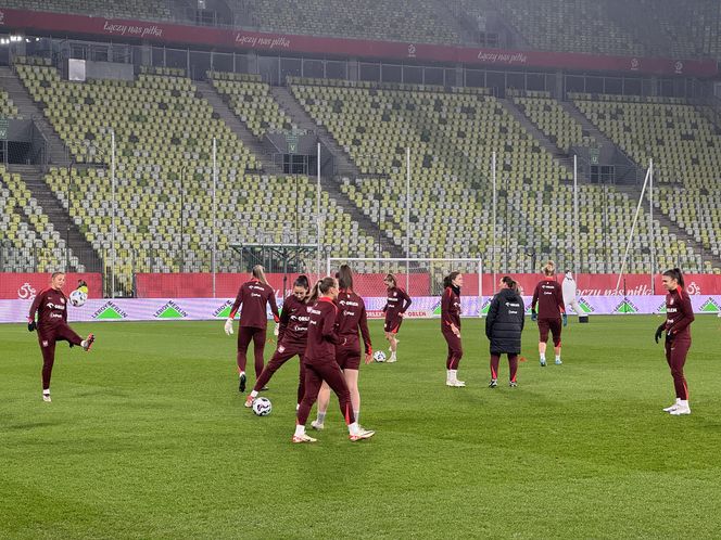 Trening Polska-Austria w Gdańsku. Polska Reprezentacja Kobiet