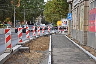 Utrudnienia w centrum Szczecina. Zwężą jezdnię, by wybudować drogę dla rowerów