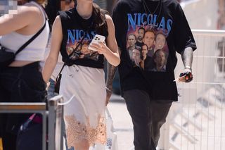 Martyna Byczkowska i Quebonafide w Cannes