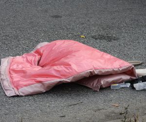 Dziewczynki potrącone na przejściu