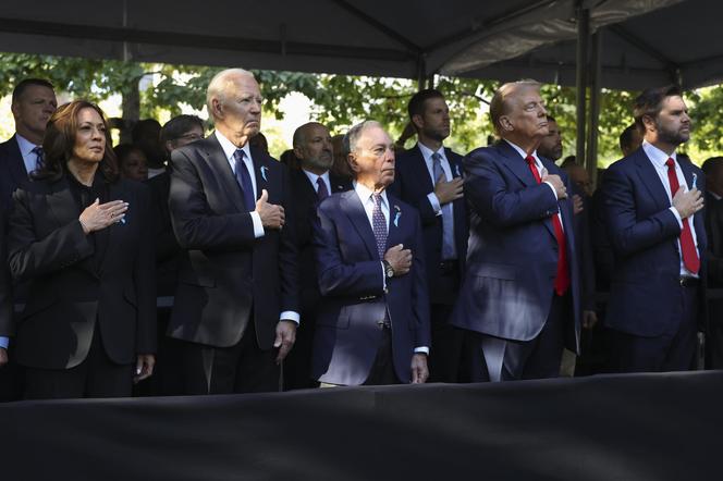 Biden, Harris i Trump razem na Ground Zero