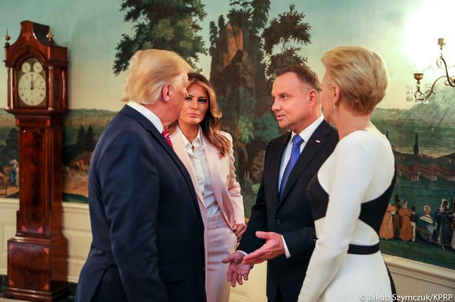 Prezydent Andrzej Duda u Donalda Trumpa