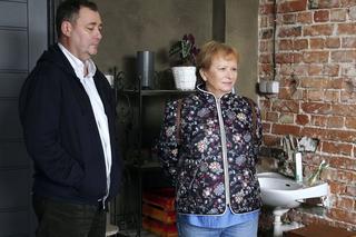 Barwy szczęścia odc. 2811. Basia (Sławomira Łozińska), Artur Chowański (Jacek Rozenek)