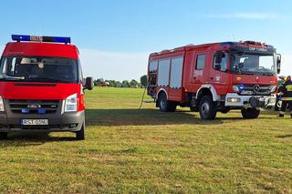 Wypadek wiatrakowca. Maszyna runęła na ziemię krótko po starcie