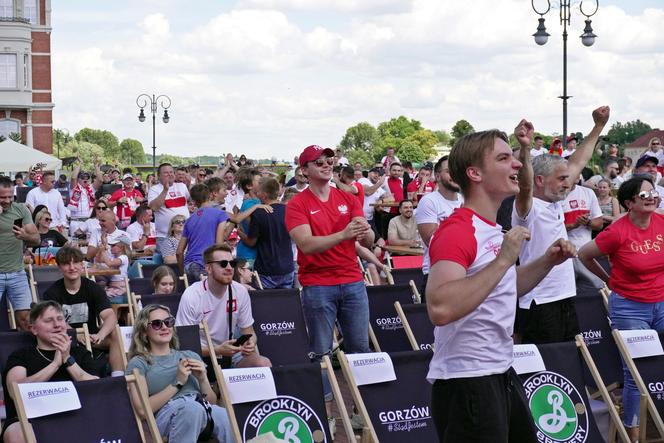 Tłumy gorzowian oglądało pierwszy mecz Polaków na Euro 2024