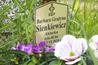 Tak wygląda grób Barbary Sienkiewicz
