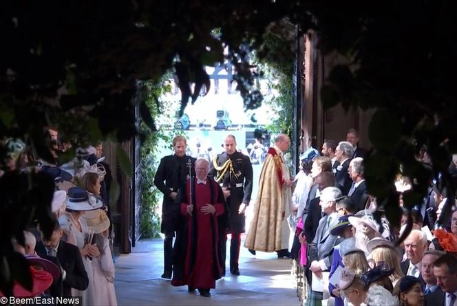ŚLUB KSIĘCIA HARRY'EGO Z MEGHAN MARKLE - KOŚCIÓŁ.
