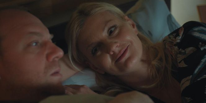 	M jak miłość odc. 1870. Tadeusz (Bartłomiej Nowosielski), Jagoda (Katarzyna Kołeczek)