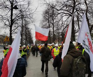 Protest rolników w Warszawie i na obrzeżach miasta 