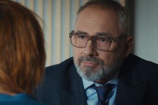 M jak miłość, odcinek 1868: Pani Ola (Ewa Kolasińska), Werner (Jacek Kopczyński)