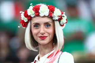 Piękne fanki i przystojni kibice podczas Polska - Meksyk