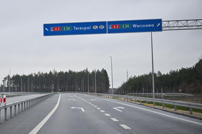 Otwarcie odcinka autostrady A2 Groszki - Siedlce Zachód (18.12.2024)