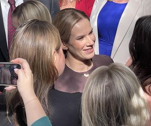 Pierwsza dama Marta Nawrocka w Pierożku na Greenpoincie