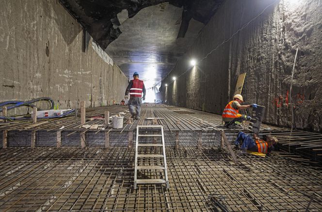Budowa tramwaju do Dworca Zachodniego w Warszawie we wrześniu 2025 r.