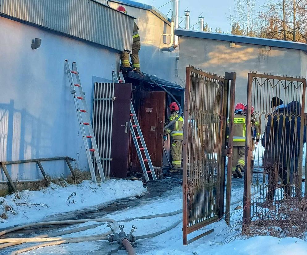 Pożar na Bocznej