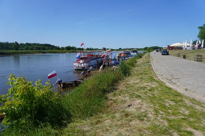 Sandomierz. Wisła i Bulwary Wiślane