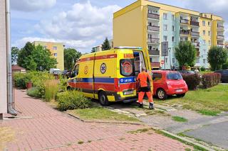 W Kraśniku dziecko wypadło z okna na trzecim piętrze. Wezwano śmigłowiec LPR 