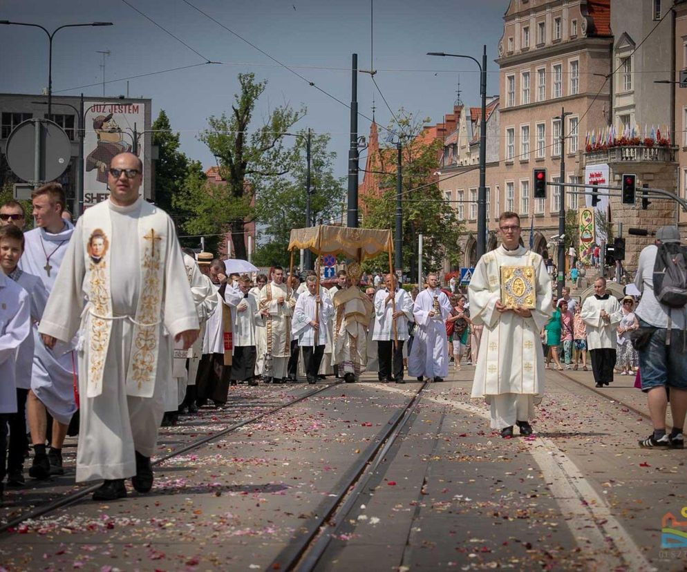 Procesje Bożego Ciała w Olsztynie. Tymi ulicami przejdą mieszkańcy!