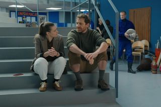 Barwy szczęścia, odc. 3202: Szczepan (Robert Gulaczyk), Gabrysia (Marta Juras)