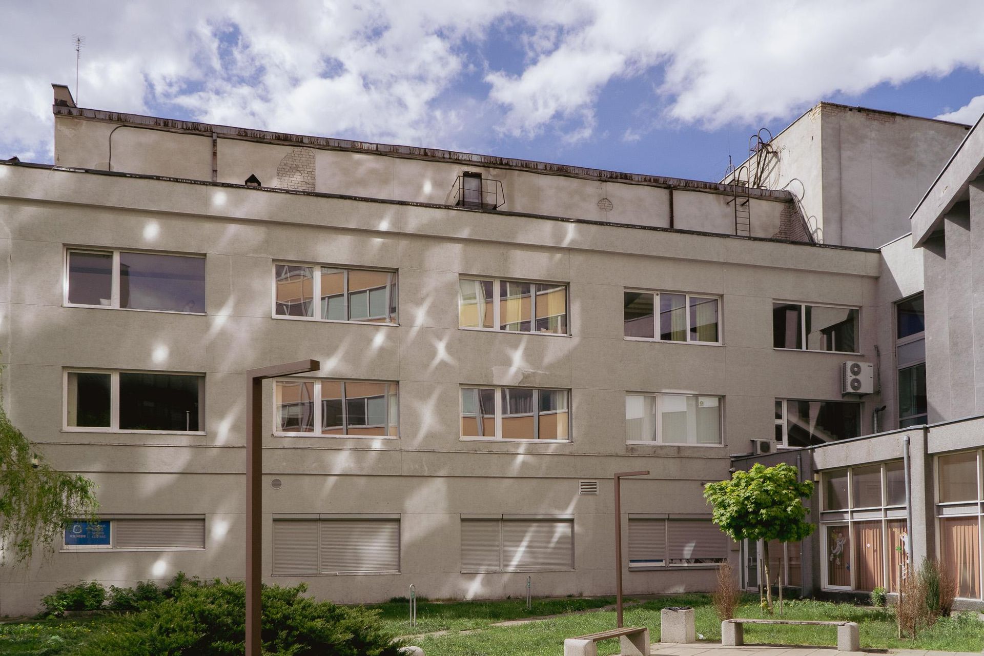 Kościół projektu Wiwulskiego / Dom Kultury Budowlanych w Wilnie