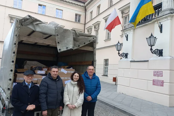 Powiat kaliski dla Ukrainy. Przekazali dary od mieszkańców