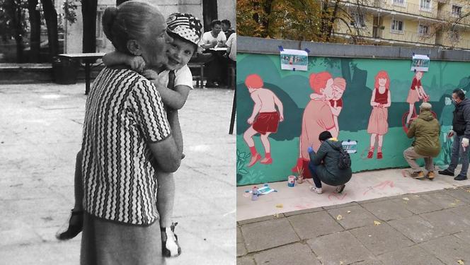Dzieci Muranowa - wyjątkowy mural, który powstał na podstawie archiwalnych zdjęć!