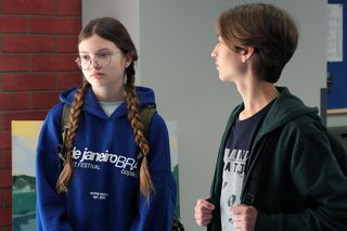 Barwy szczęścia odc. 3260. Emil (Artem Malaszczuk), Pola (Gabriela Szewczyk)