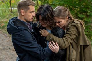 M jak miłość odc. 1706. Franka (Dominika Kachlik), Paweł (Rafał Mroczek), Basia (Gabriela Raczyńska)