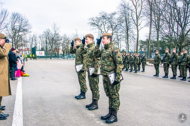 Przysięga Wojsk Obrony Terytorialnej w Kielcach - luty 2023