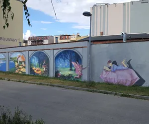 Nowy mural w Bydgoszczy. Malowidło ma ważne przesłanie dla dzieci