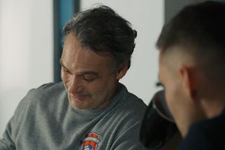 Barwy szczęścia, odcinek 3172. Karol (Jan Wieczorkowski), Darek (Andrzej Niemyt)