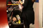 Eva Longoria z wózkiem