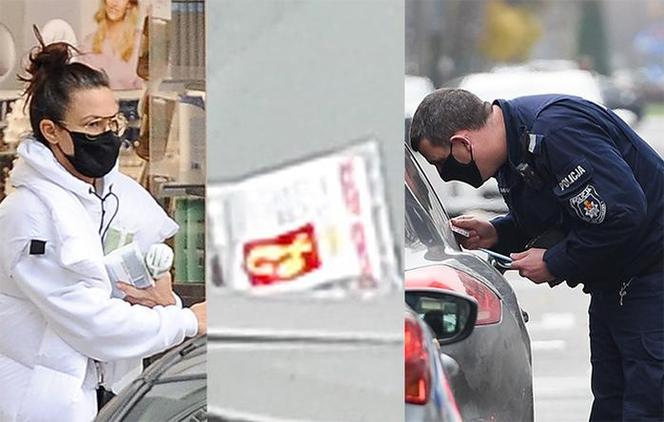 Kinga Rusin dostała mandat bo poszła po waciki