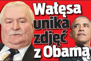 Wałęsa unika zdjęć z Obamą