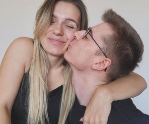 Kamil Semeniuk z żoną Katarzyną